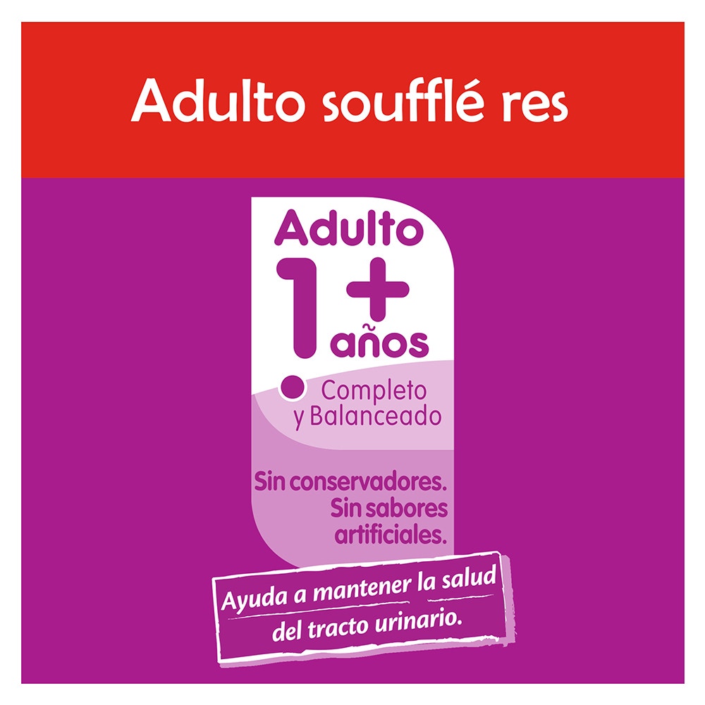 Whiskas® Alimento Húmedo para Gatos Res en Soufflé - 3