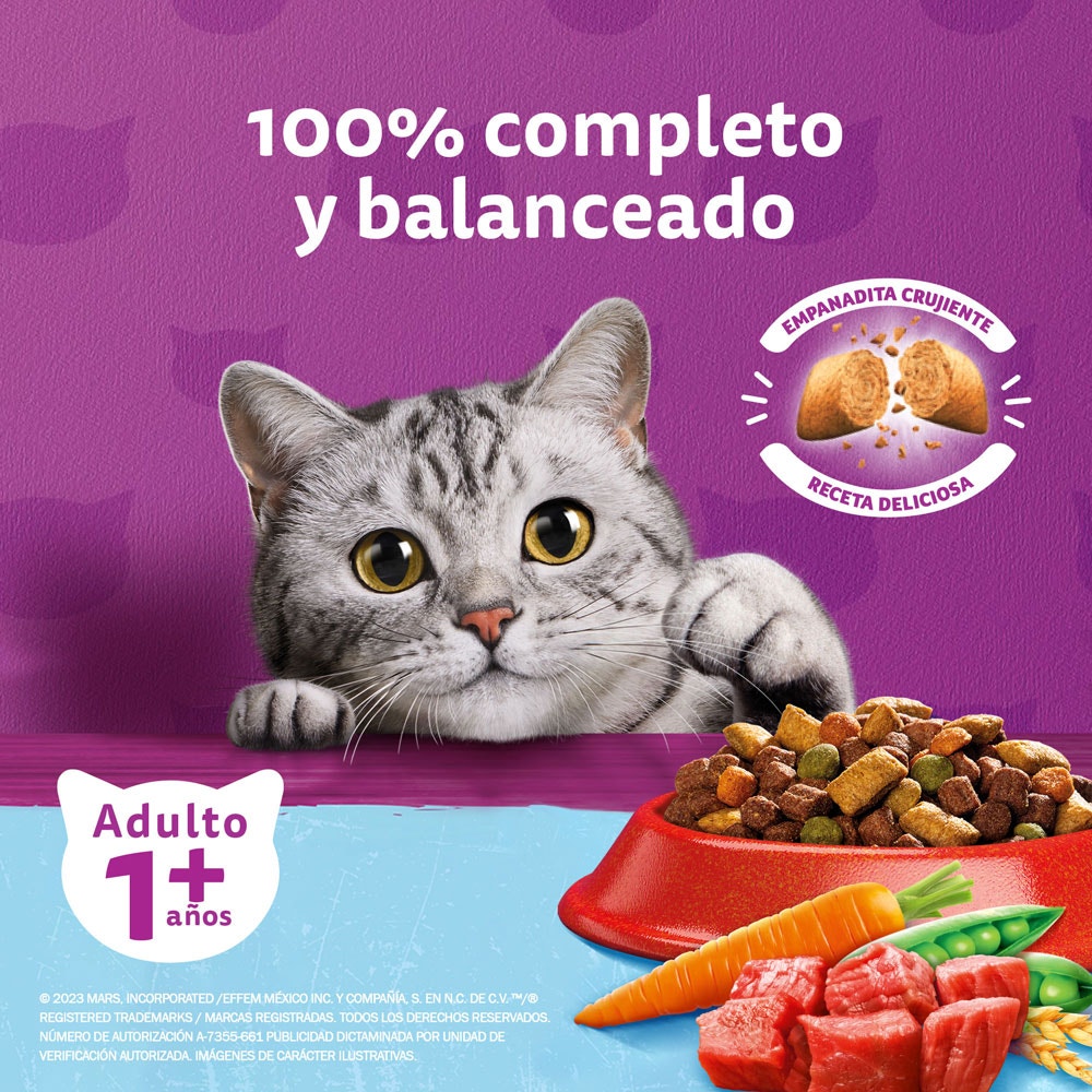 Whiskas® Alimento Seco para Gatos Esterilizados Res - 4