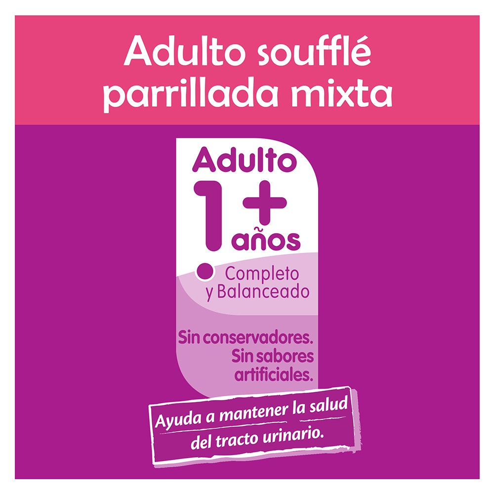 Whiskas Alimento Húmedo para Gatos Parrillada Mixta - 4