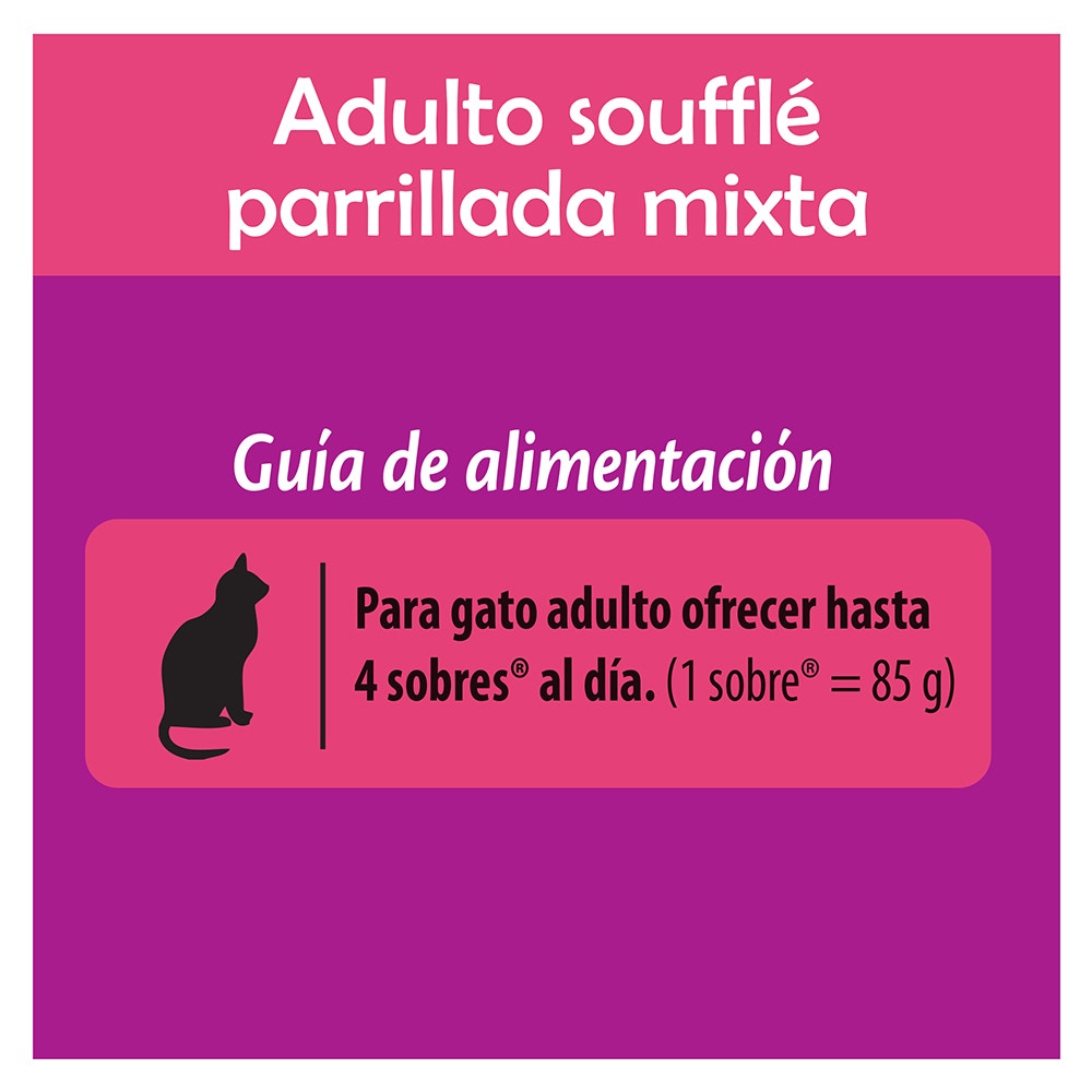 Whiskas Alimento Húmedo para Gatos Parrillada Mixta - 5