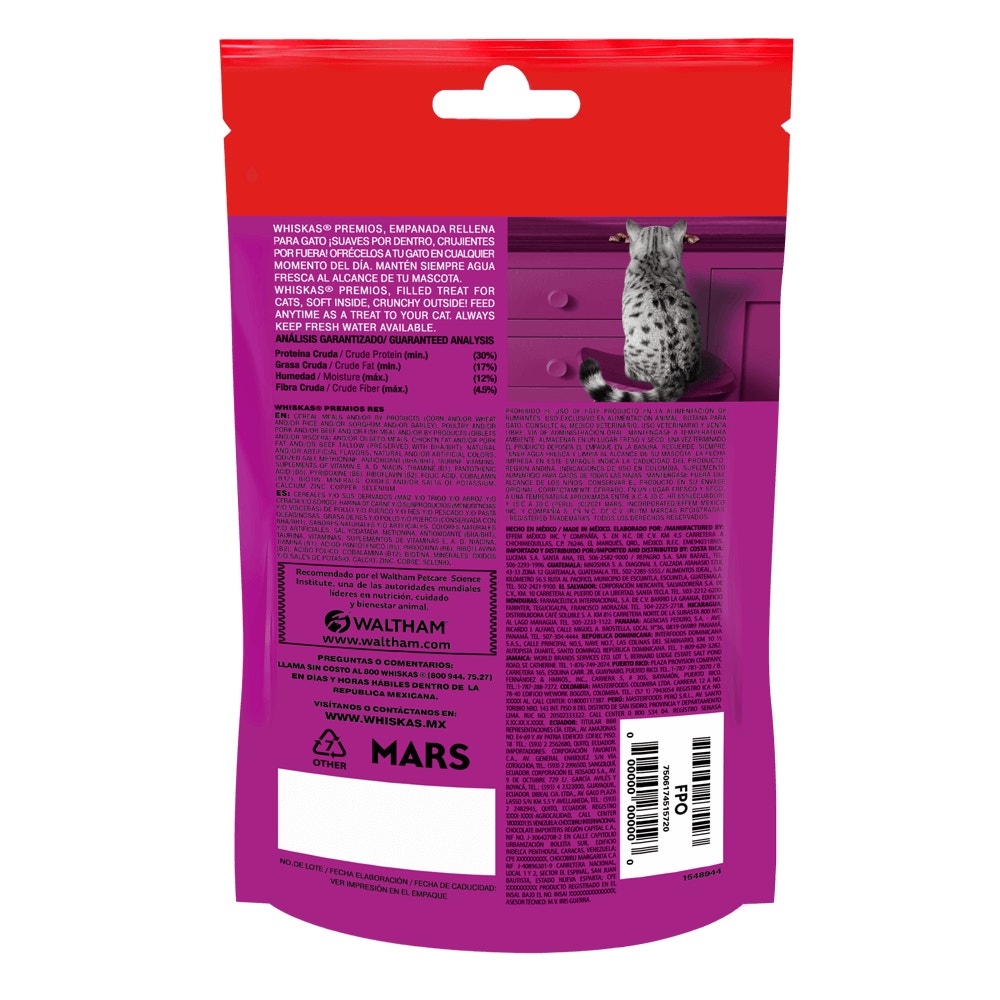 Whiskas® Premios para Gatos Res - 2