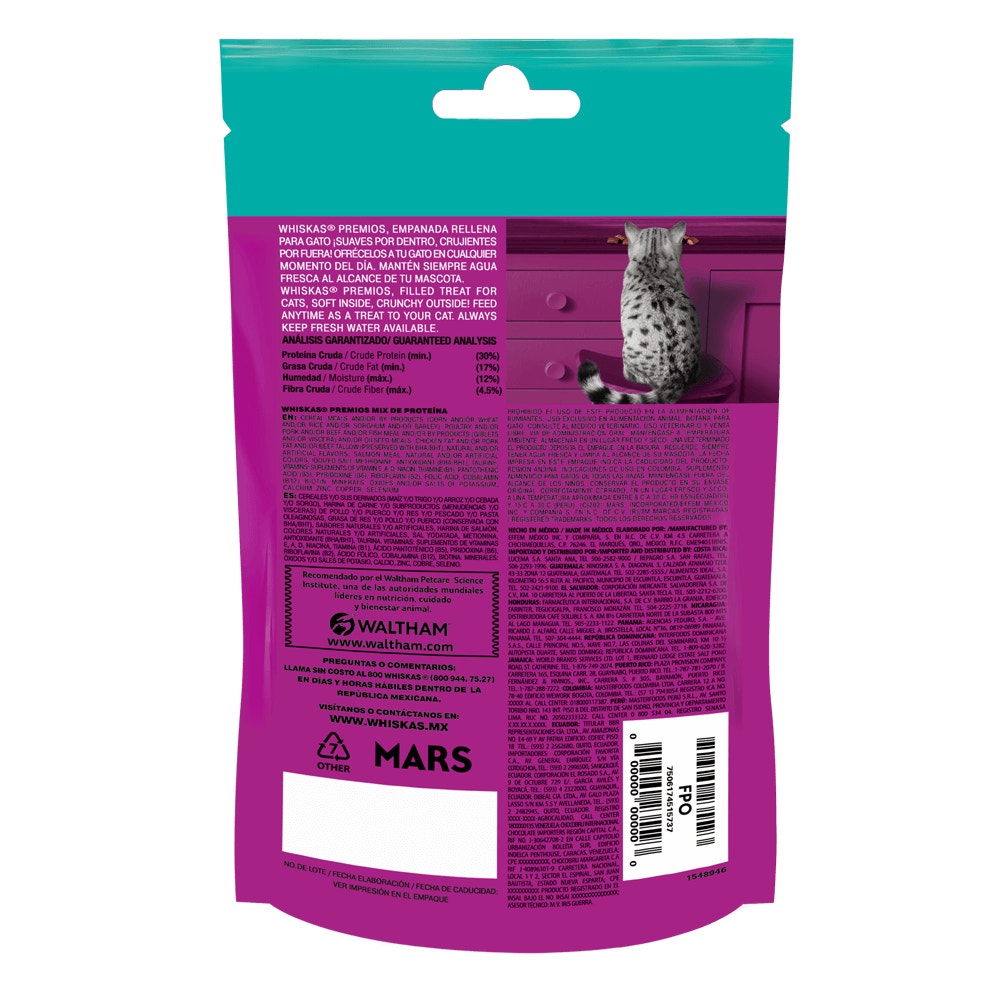 Whiskas® Premios para Gatos Mix de proteína - 2